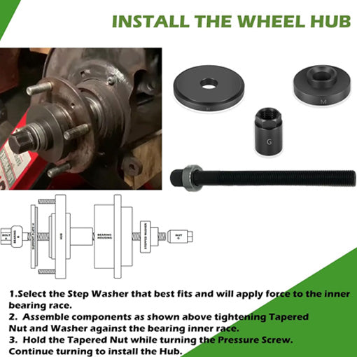 Wheel Hub & Bearing Remover & Installer Kit