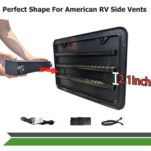 RV Fridge Ventilation Cooling Fan