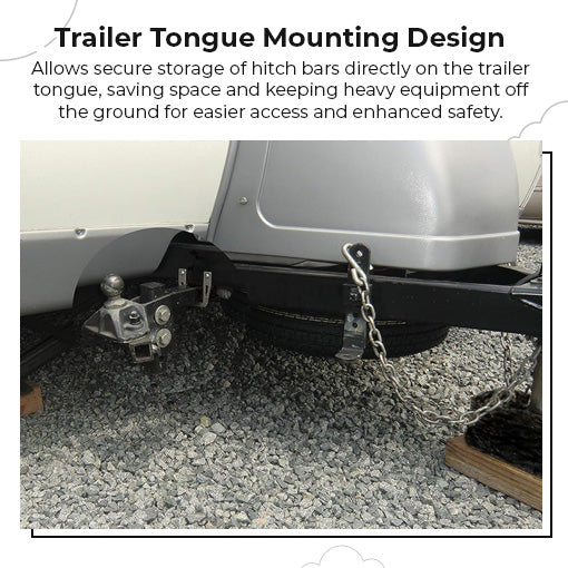 Trailer Tongue Hitch Bar Storage Kit