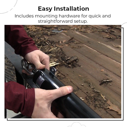 Heavy-Duty Open Trailer Tailgate Assist