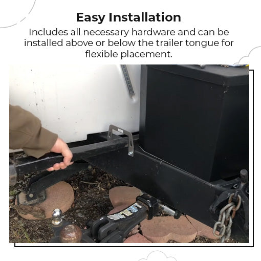 Trailer Tongue Spring Bar Storage Kit