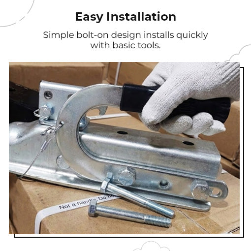 Trailer Coupler Lift Handle