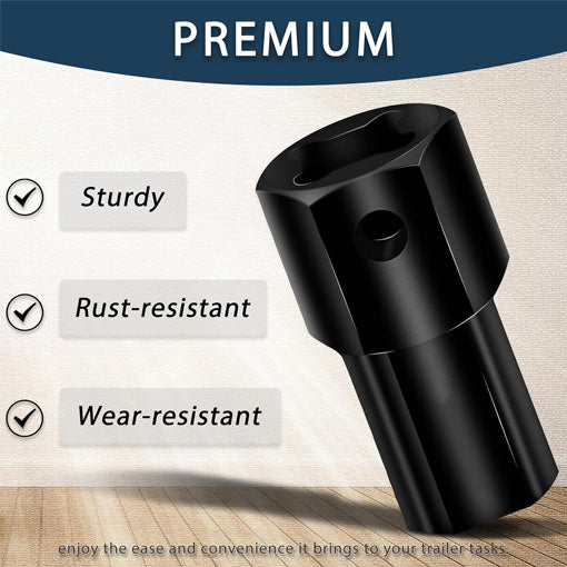 Top Wind Trailer Jack Drill Adapter