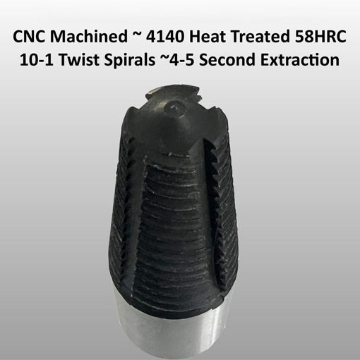 Drill Powered Pipe Nipple Fitting Extractor