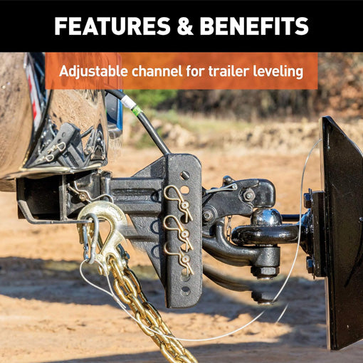 Adjustable Pintle Hitch Combination