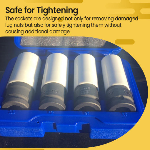 Flank Bite Damaged Lug Nut Socket