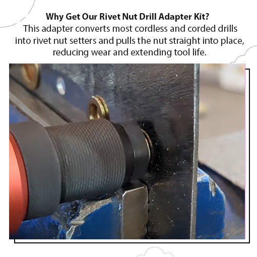 Rivet Nut Drill Adapter Kit