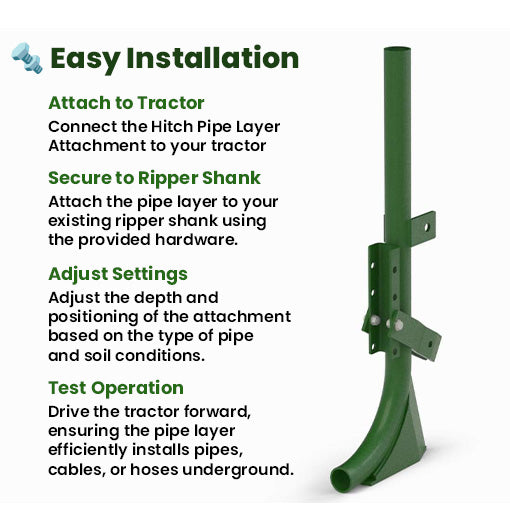 Hitch Pipe Layer Attachment