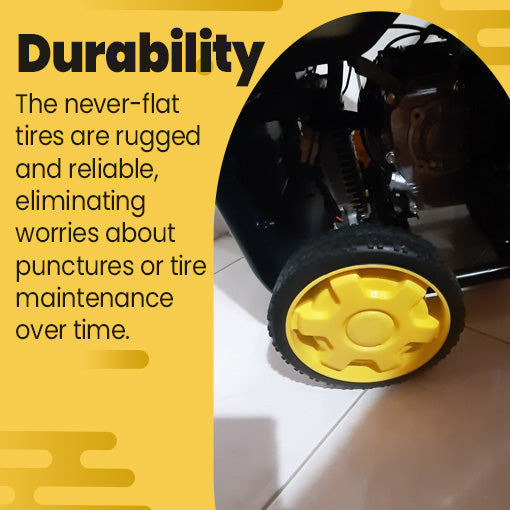 Never-Go-Flat Portable Generator Wheel Kit