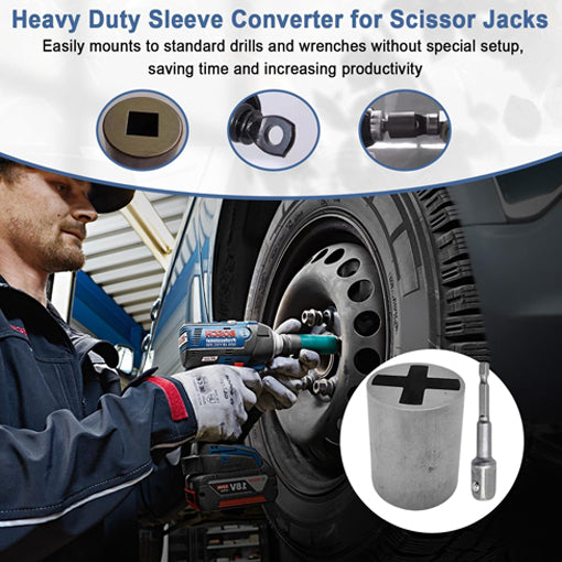 Universal Jack Socket Adapter for Hand Drill