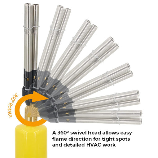 Triple Head Mapp/Propane Torch