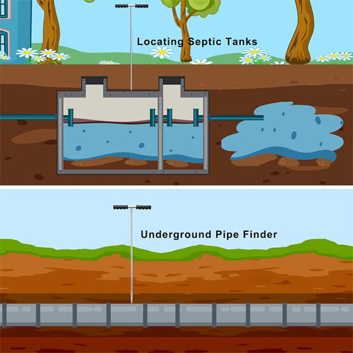 4FT Septic Tank Soil Probe Rod