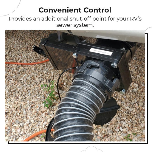 RV Twist On Waste Valve