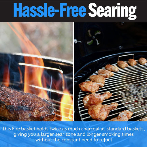 Grill Fire Baskets Cooking System