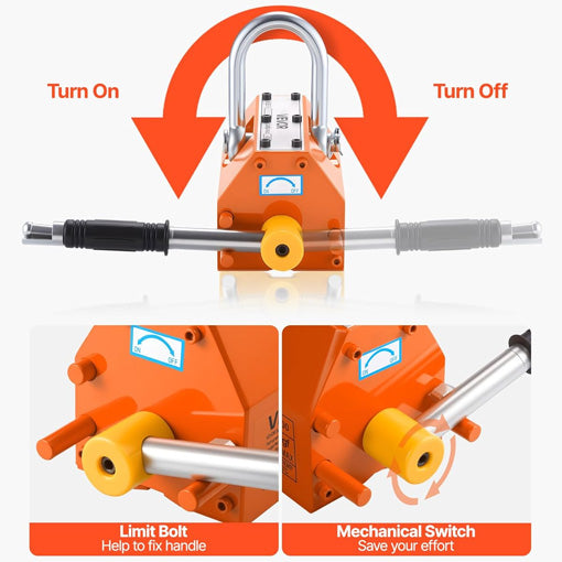 Magnetic Manhole Lid Lifter Dolly