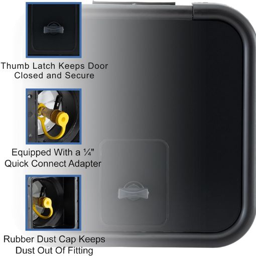 RV Propane Hook Up Box