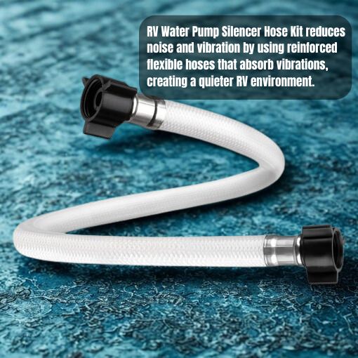 RV Water Pump Silencer Hose Kit