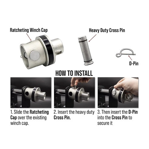 Ratcheting Winch Cap