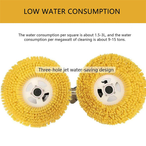 Telescopic Rod PV Panel Wash Cleaning Machine