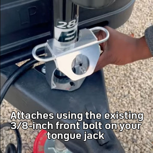 Trailer Safety Chain and 7-Way Plug/Cable Storage