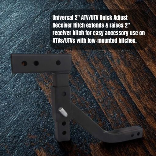 Universal 2" ATV/UTV Quick Adjust Receiver Hitch