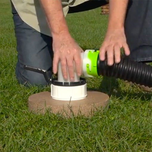 Universal RV Sewer Hose Adapter with Handle