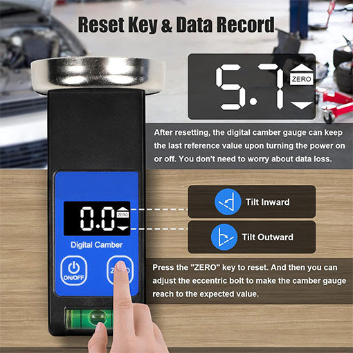 Digital Camber Magnetic Gauge Tool