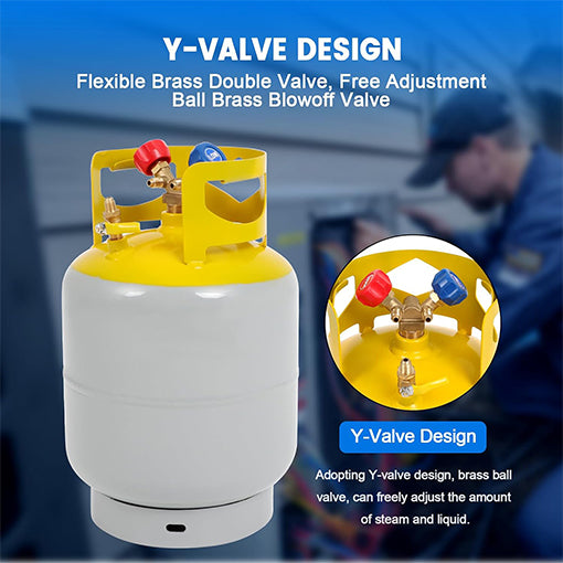 Reusable Refrigerant Recovery Cylinder Tank