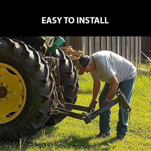 Heavy-Duty 3-Point Log Skidder