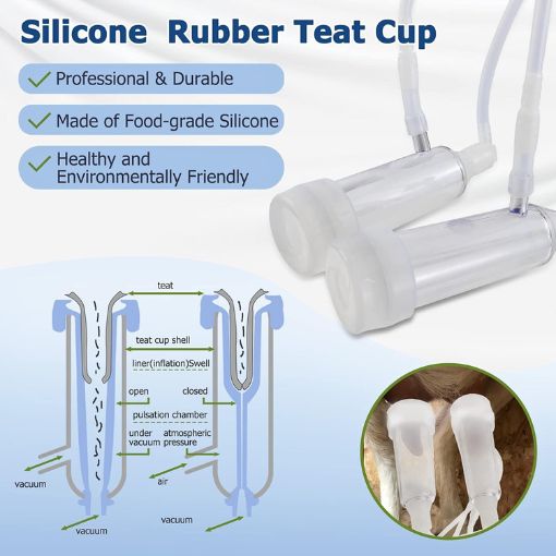 Auto Stop Goat Milking Machine