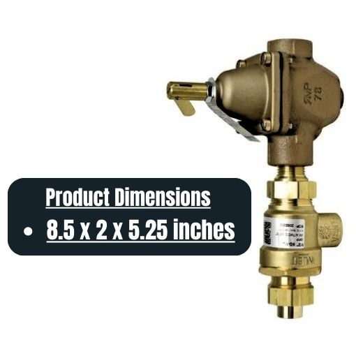 B911-M3 Threaded Combination Water Feeder and Backflow Preventer