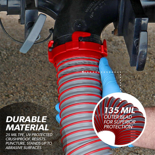 2 FT RV Sewer Compartment Hose