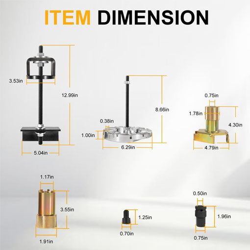 Complete Primary Clutch & Secondary Service Tools Kit