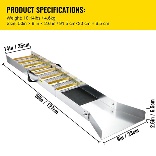 Folding Aluminum Alloy Sluice Box