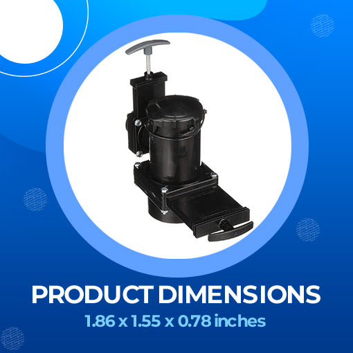 RV Double Rotating Waste Valve