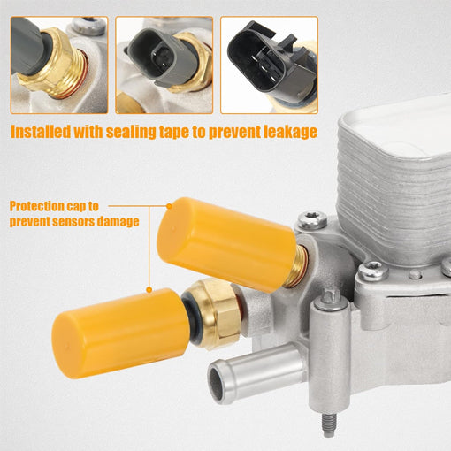 Aluminum Engine Oil Filter Housing