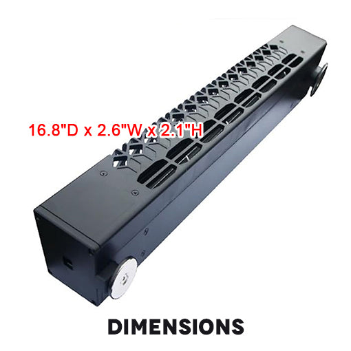 RV Fridge Ventilation Cooling Fan