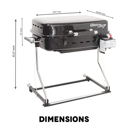 RV Mountable Grilling Station