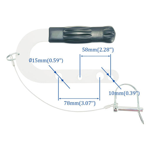 Trailer Coupler Lift Handle