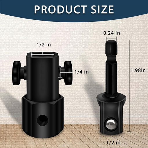 Top Wind Trailer Jack Drill Adapter