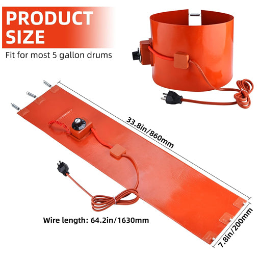 Metal Drum Heater