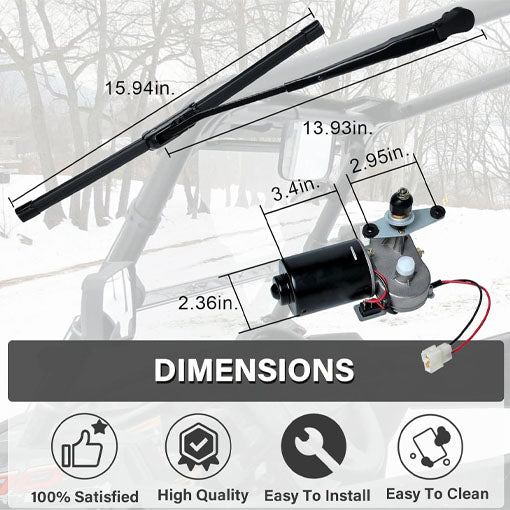Electric Windshield Wiper Kit