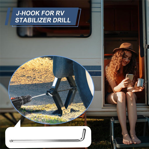 Trailer Jack Drill Adapter Set