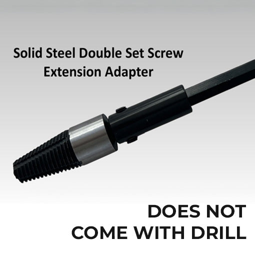 Drill Powered Pipe Nipple Fitting Extractor