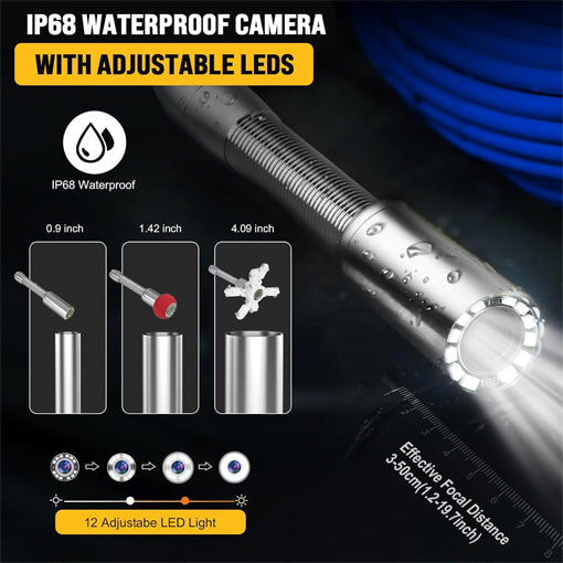 Self-Leveling Sewer Camera