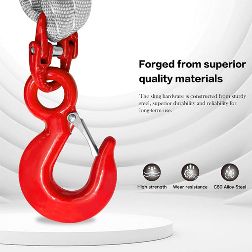 Heavy-Duty Lifting Slings Straps