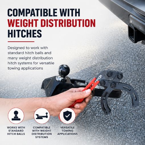 Self-Adjusting Hitch Lift Tool