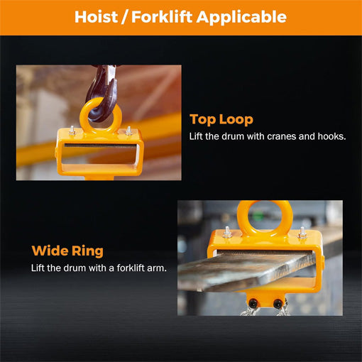 4 Hooks Chain Drum Lifter