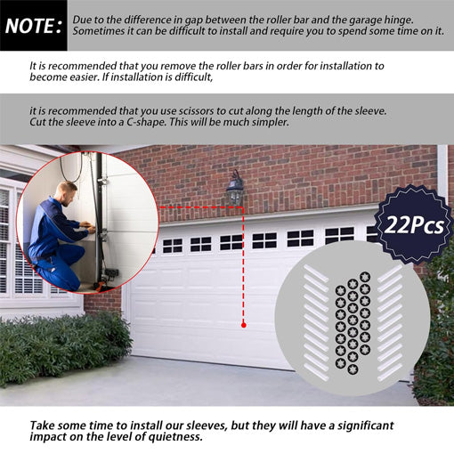Garage Door Hinge Quiet Roller Sleeves