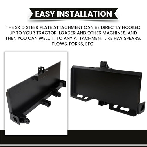 Skid Steer Universal 3 Point Attachment Adapter